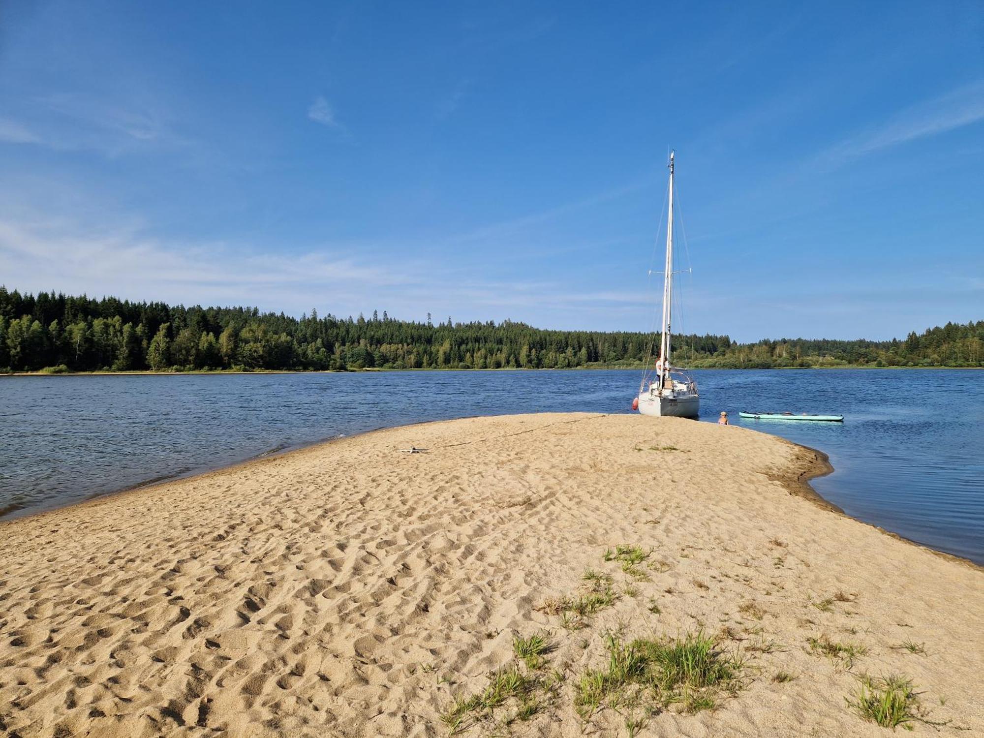 Relax Vila Lipno- Apartman V Podkrovi U Plaze Windy Point Černá v Pošumaví Exterior foto